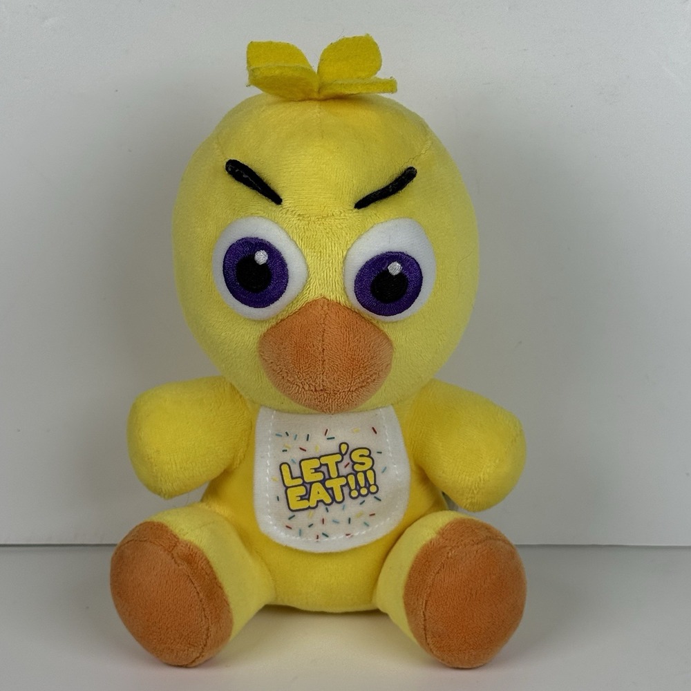 FNAF Five‎ Nights at Freddy's Funko Classic Chica Bib Plush Stuffed Animal 2016